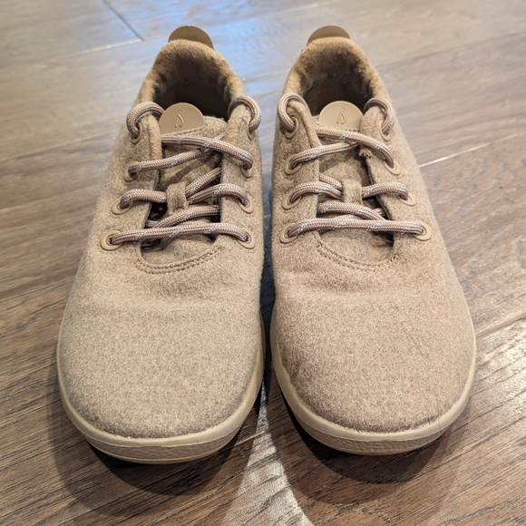 *LIMITED EDITION* Men's Allbirds Wool Runner Mizzle Sneakers - Hazy Beige - Picture 2 of 4